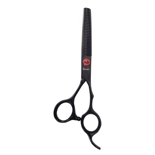 Tijera Profesional Para Entresacar Con Descanso LM-K5 DRAGON Sensei By Letmex 6"