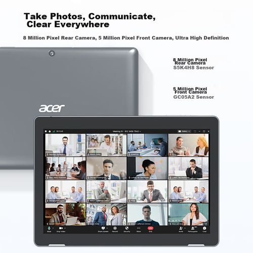 Tablet Acer A310 10.1" Gris 4GB+64GB