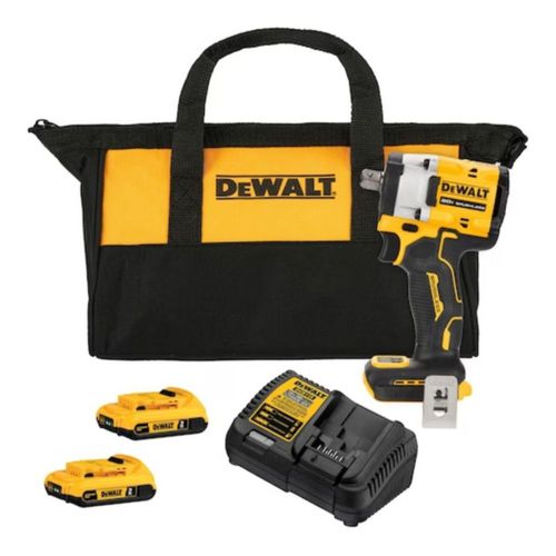 LLAVE IMPACTO 1/2" 20V MAX 2AMP DCF922D2-B3 ATOMIC DEWALT