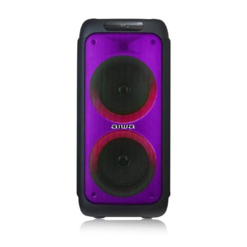 BOCINA PORTÁTIL AIWA AWPOH1D 8" 80W RMS LUZ LLAMEANTE syp