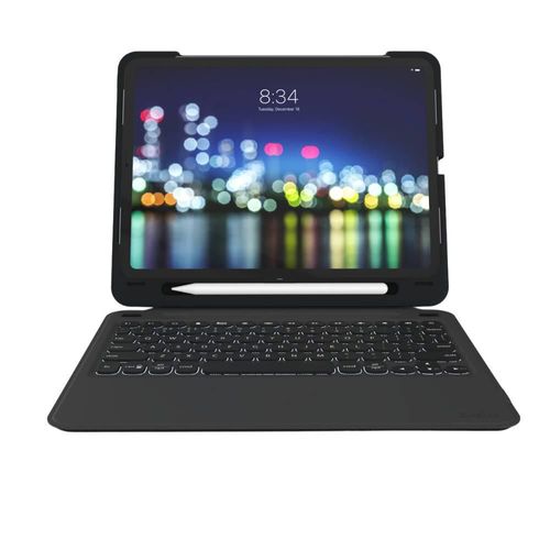 Funda Slim Book Go Keyboard Folio para iPad Pro 11" Zagg Negro