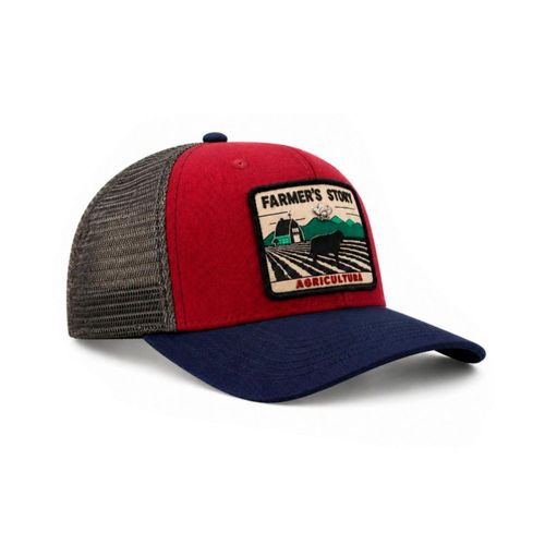 Knite Gorra Trucker Farmer Story Agricultura Negra Estilo Ranchero