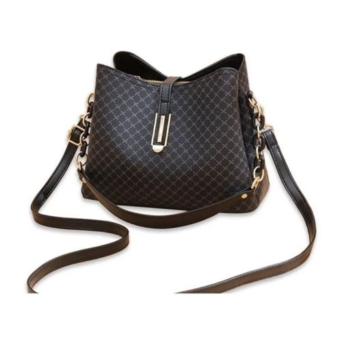 Bolso Para Mujer De Cuero Gran Capacidad Color Café