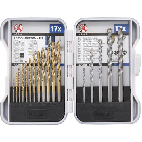 BROCAS COMBINADAS | 1.5 - 10 MM | 17 PZ | BGS 50818