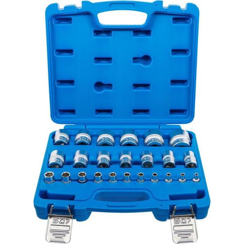 JUEGO 24 PZA DADOS HEXAGONALES DE 1/4" Y 1/2" | BGS 2246