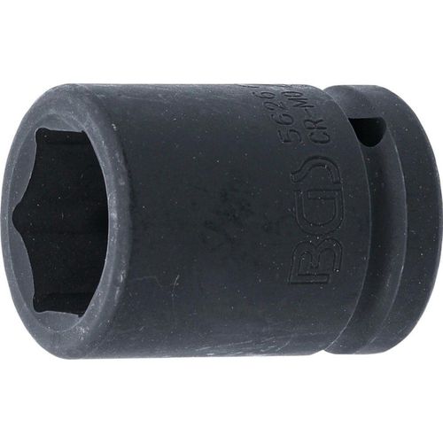 DADO IMPACTO HEXAGONAL | ENTRADA 3/4" | 26 MM | BGS 5626