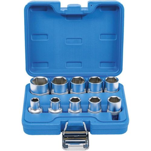 JUEGO 10 PIEZAS DE DADOS 1/2" STANDARD | BGS 2434