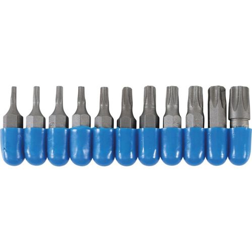 JUEGO PUNTAS 1/4 | TORX | T7 - T45 | 11 PZ | BGS 784