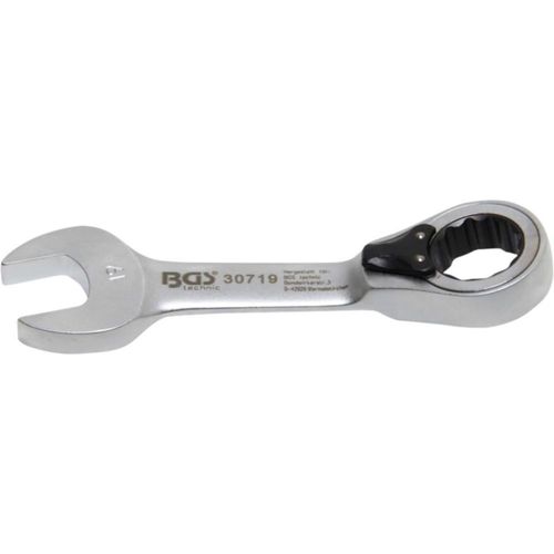LLAVE COMBINADA CON MATRACA | CORTA | 12 MM | BGS 30712