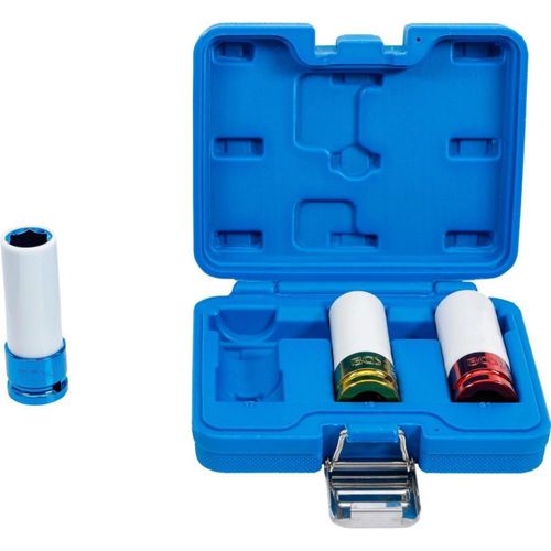 3 DADO IMPACTO PROTECTOR PLASTICO 1/2" |17-19-21MM| BGS 7200