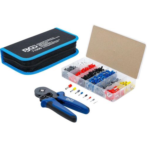 KIT PINZA CRIMPADORA / PONCHADORA CON TERMINALES | BGS 71000