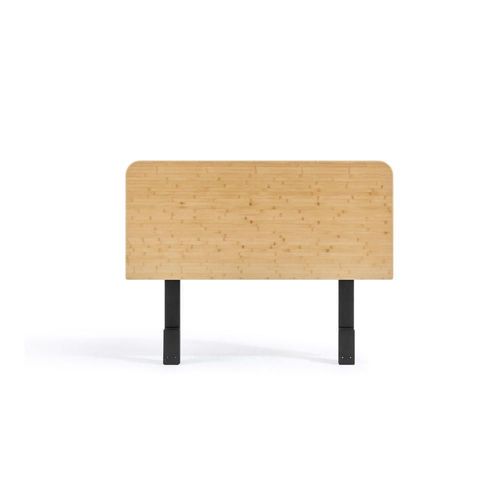 Cabecera de cama luuna matrimonial, cabecera de madera de bambú, respaldo resist