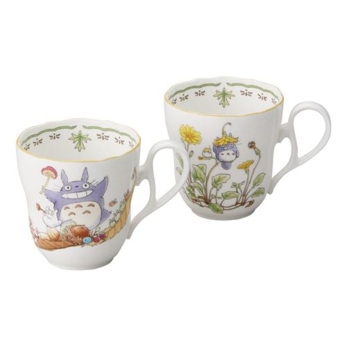 Juego de tazas Noritake Studio Ghibli Mi Vecino Totoro 2 piezas