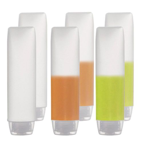 OTO Botellas de viaje 6 piezas de 30 ml plástico aprobadas por TSA