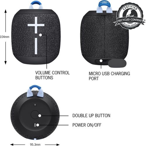 Bocina Bluetooth Reacondicionado Ultimate Ears Wonderboom 3 Negro