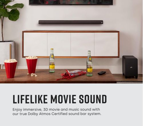 Barra De Sonido Polk Audio Signa S4 Con Subwoofer Inalámbrico