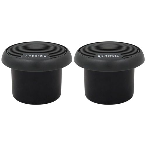 Bocina Bluetooth Marinos Herdio De 3 Pulgadas Y 140 W Para Barco, Color Negro