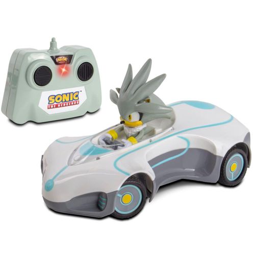 Coche teledirigido Sonic Team Sonic Racing Silver 1:28