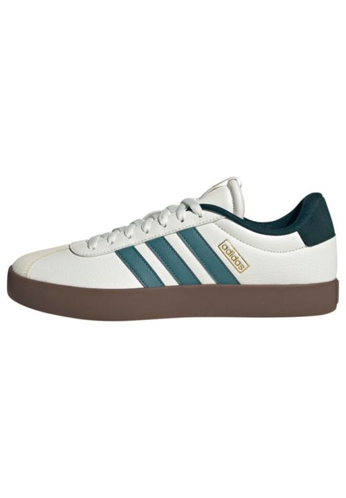 Zapatillas adidas VL Court 3.0 White Teal Aurora Ivy talle 7