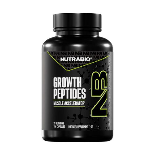 NutraBio Growth Peptides Muscle Accelerator 196 cápsulas