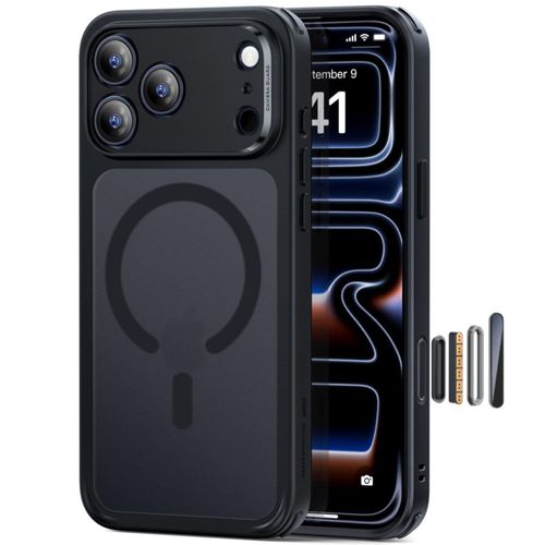 Funda magnética negra a prueba de golpes ESR para iPhone 17 Pro