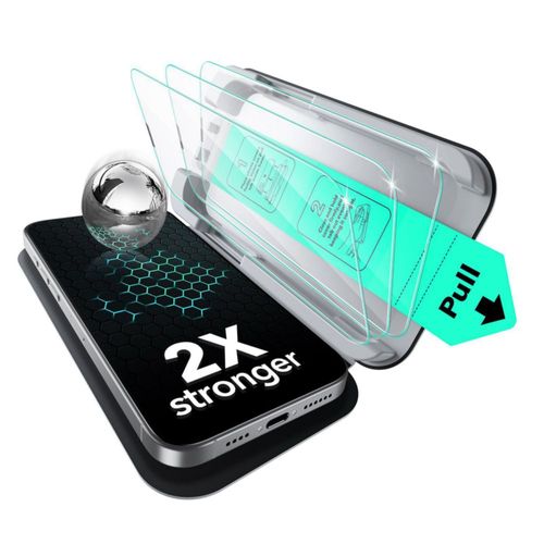 Protector de pantalla ESR para iPhone 14 Pro Max vidrio 9H paquete de 3