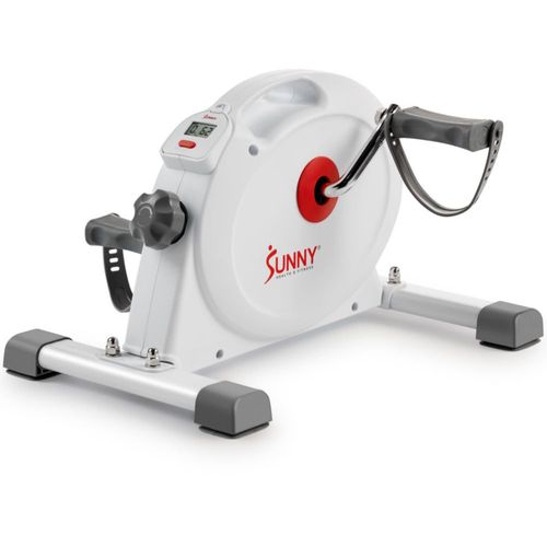 Mini pedalera ejercitadora Sunny Health SF-B023005WHT blanca