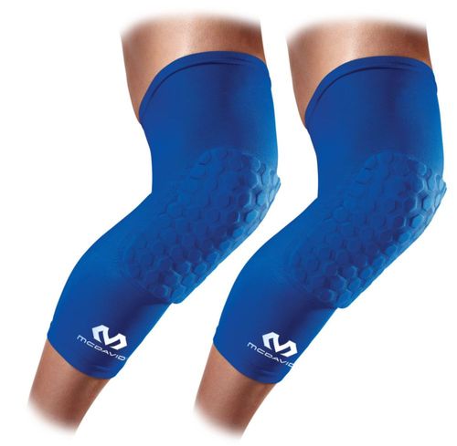 Manguitos de compresión McDavid Hex con protección acolchada