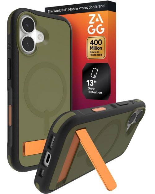 Funda ZAGG Sedona Snap para iPhone 17 con soporte protección contra caídas de 4 m