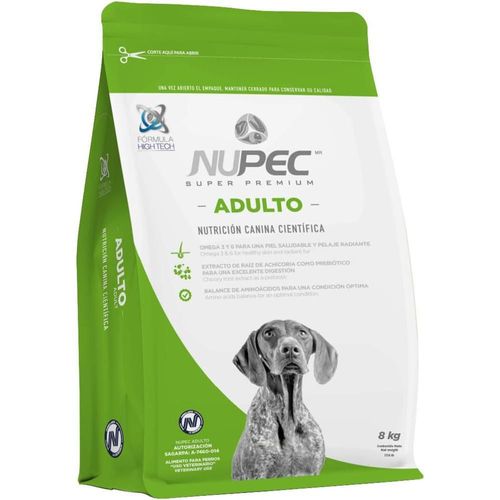 Nupec adulto 8kg original sellado