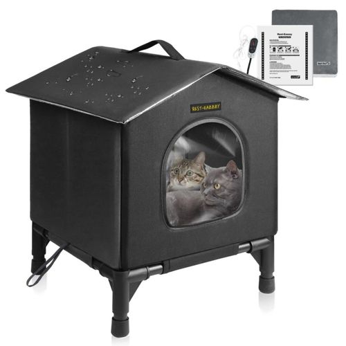 Casa para gatos Rest-Eazzzy pequeña térmica impermeable y aislada