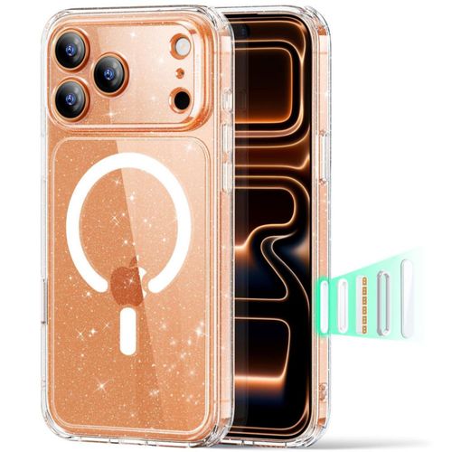 Funda ESR para iPhone 17 Pro Max compatible con MagSafe resistente a golpes y transparente