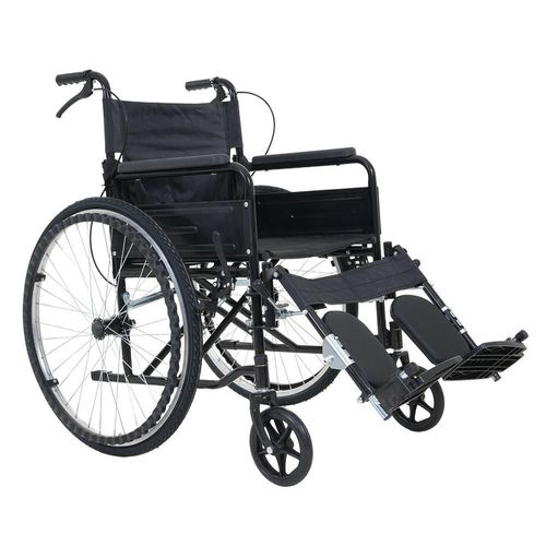 Silla de ruedas llanta neumatica de aire todoterreno con elevapierna ajustable