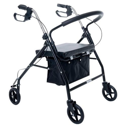 Andadera rollator con asiento y bolsa andadera ortopedica con ruedas
