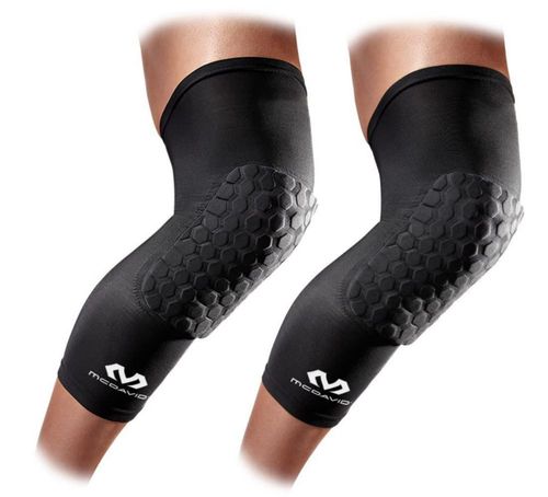 Manguitos de compresión McDavid Hex con protección acolchada