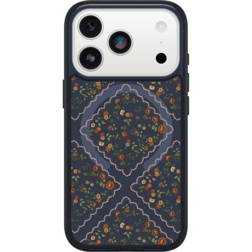 Funda para iPhone 17 Pro OtterBox Symmetry Floral Blue
