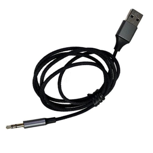 Cable para audio plug usb a plug 3.5mm stereo