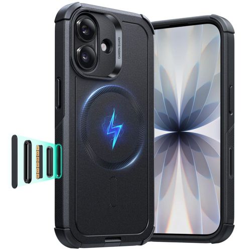 Funda ESR para iPhone 17 protección militar contra caídas MagSafe negra