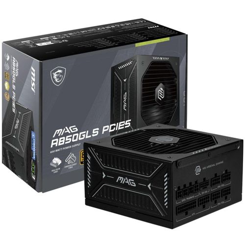 Fuente de alimentación MSI MAG A850GLS 850W 80+ Gold modular