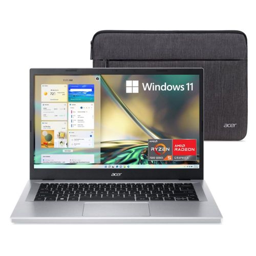 Ordenador Portátil Acer Aspire 3 A315-24Pt-R0Ux 156 Pulgadas Ryzen 5 7520U De 16 Gb