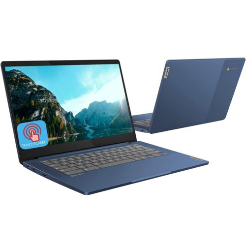 Ordenador Portátil Lenovo Slim 3 Chromebook 2023 14 Pulgadas Fhd 4 Gb Ram 64 Gb