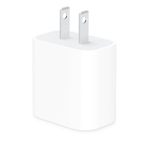 Adaptador de corriente Apple 20W USB-C de carga rápida para iPhone