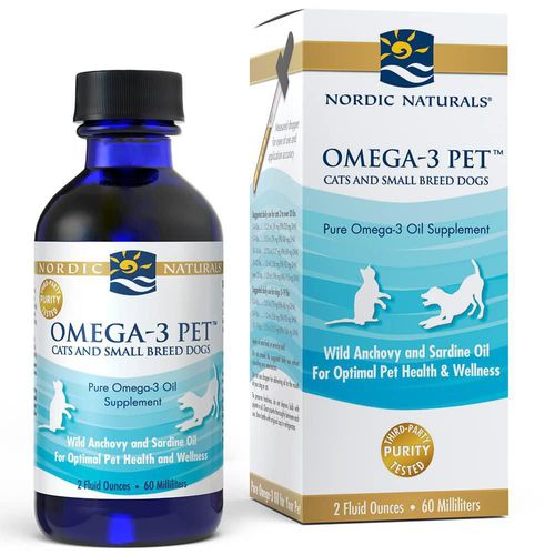 Suplemento Nordic Naturals Omega-3 para mascotas 60 ml 304 mg de omega-3