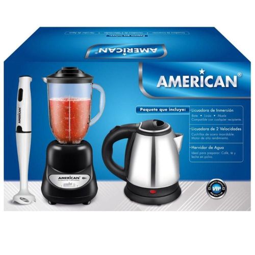 Combo american batidora + licuadora + he