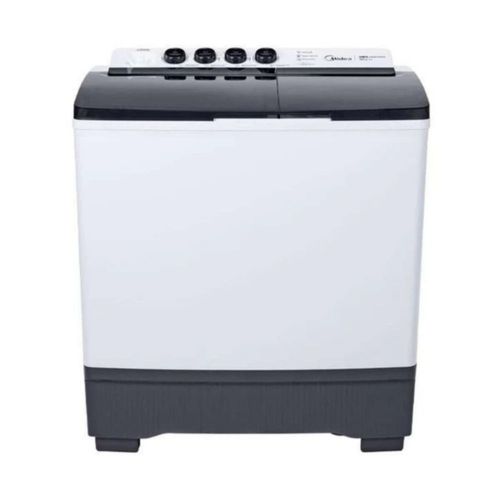 Lavadora Midea Twin Force Pulsator 19 Kilos Doble Tina Blanca MT100W190W