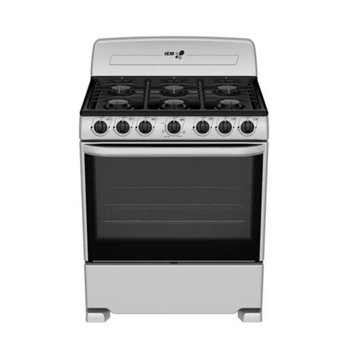 Estufa de Piso IEM 30 Pulgadas Gris EI3520BAPS1