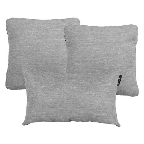 Set de 3 Cojines Decorativos Dicasa 1 Delta + 2 Zita Gris CDZ