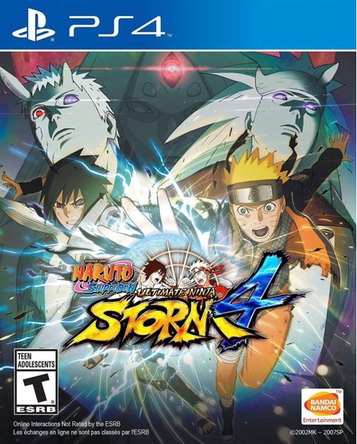 Naruto Shippuden Ultimate Ninja Storm 4- playstation 4