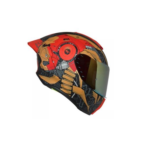 CASCO XTRONG MAN ROJO MATE XTR-820 INTEGRAL L