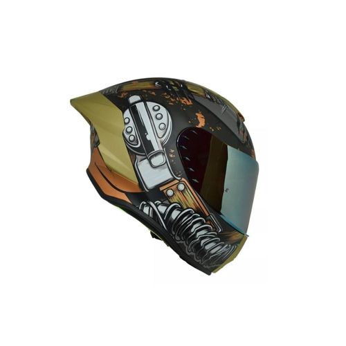 CASCO XTRONG MAN ROJO MATE XTR-820 INTEGRAL L